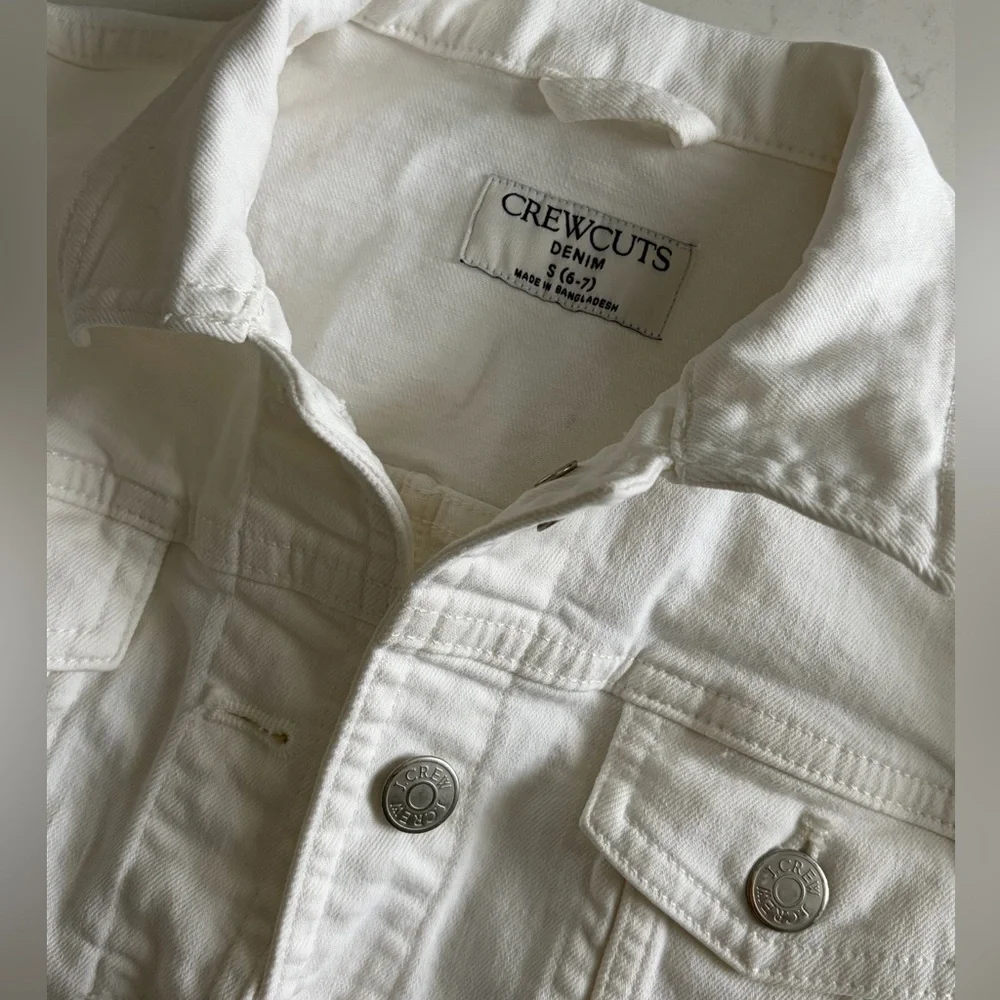 Crewcuts Girls' Cropped Denim Jacket